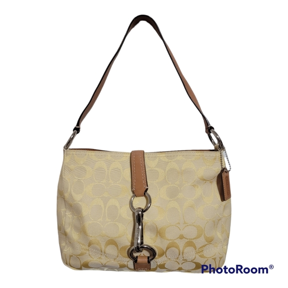 Coach Handbags - Authentic Coach F13067 Canvas Shoulder Bag